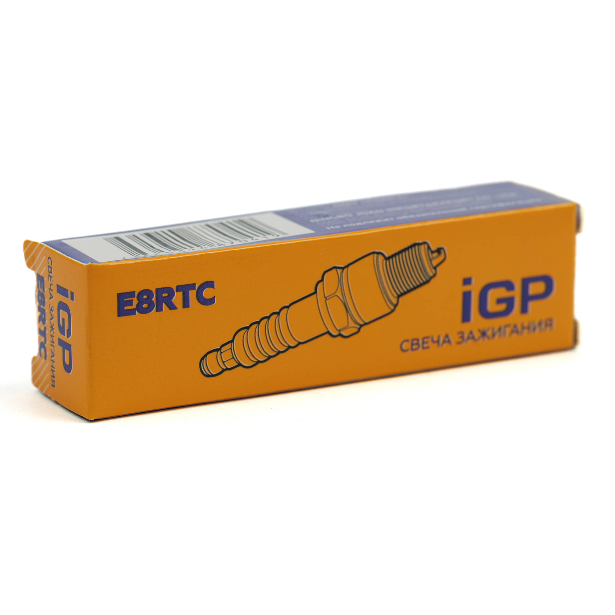 Свеча зажигания IGP E8RTC (F2.6/F4/F5, T5/T5.8/T8/T9.8/T9.9/T15/T20/T25/T30A/T40/Т60A)